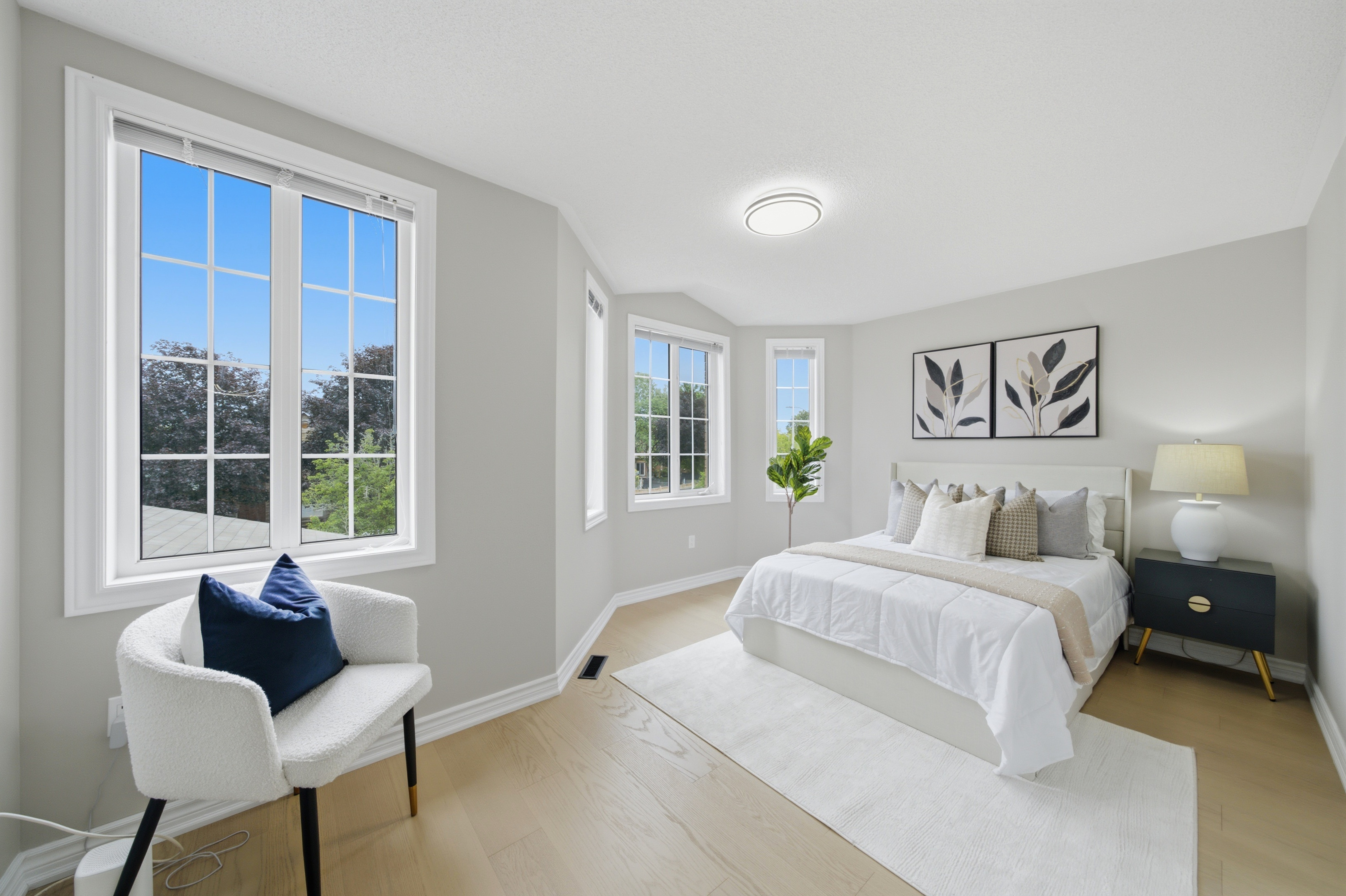 Front Bedrooms at 7287 Waldorf Way