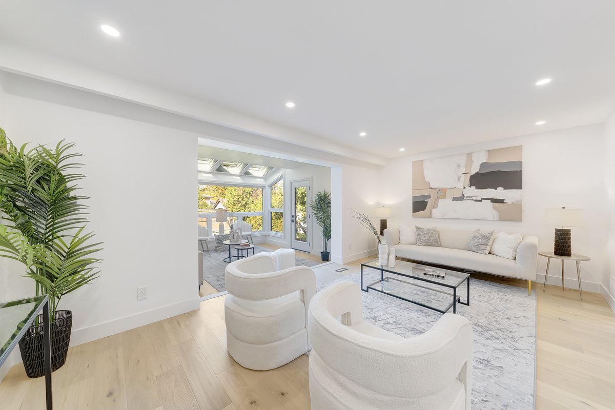 After — Living room